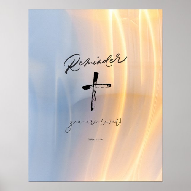 Affiche N'oublie jamais... Vous êtes aimés. (Devant)