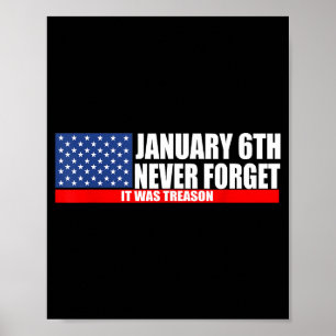 Affiche N'oubliez jamais le 6 janvier Trahison