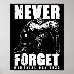 Affiche N'oubliez jamais le jour commémoratif _2