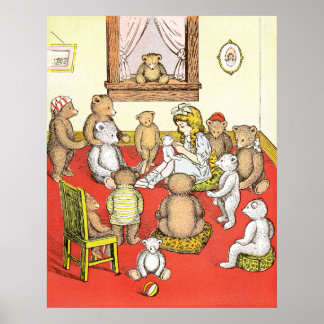 Affiche Nounours se réunissent autour