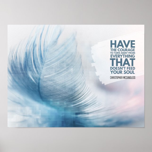 Affiche Nourrir votre âme (Devant)