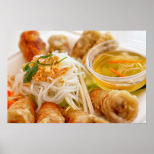 Affiche nourriture à emporter chinoise