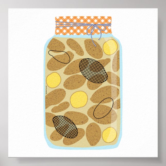 Affiche Nourriture de canne - Pommes de terre (Devant)