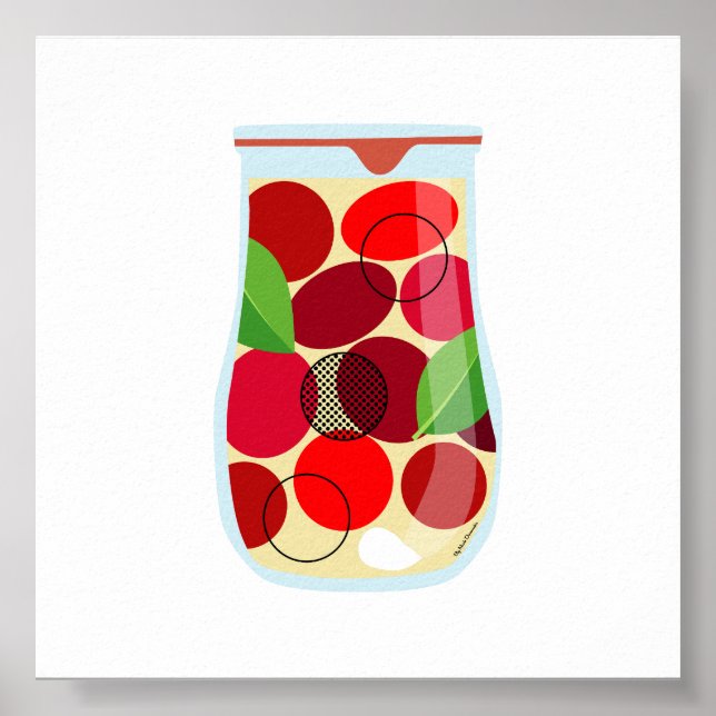 Affiche Nourriture de canne - Tomates (Devant)