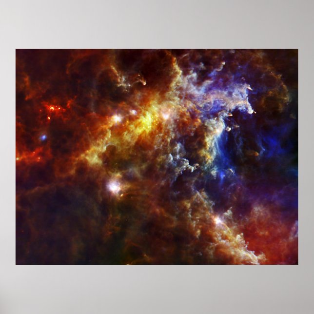 Affiche Nourriture stellaire en Rosette Nebula (Devant)