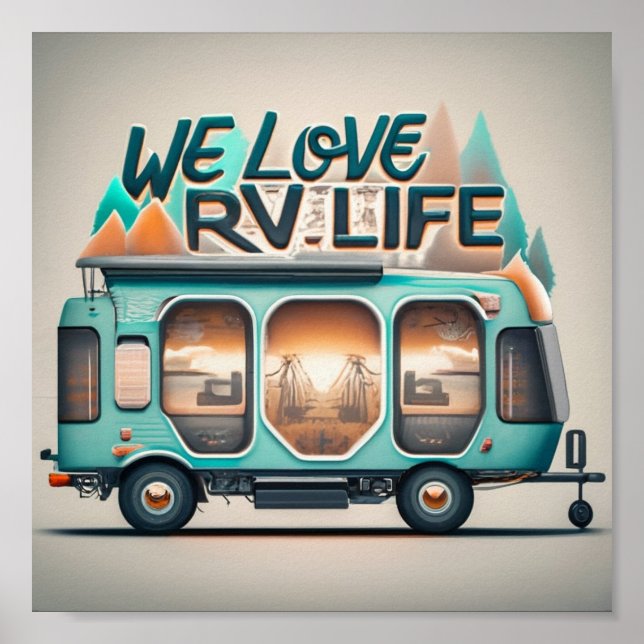 Affiche Nous aimons la vie de RV (Devant)
