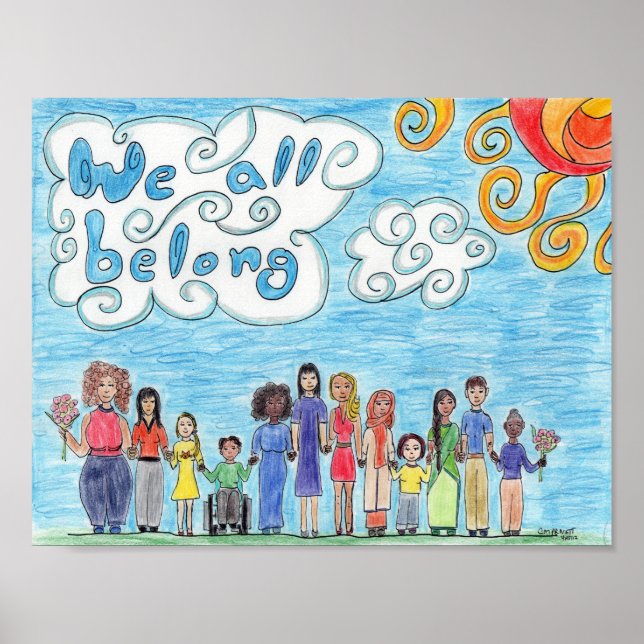 Affiche Nous appartenons tous (Devant)