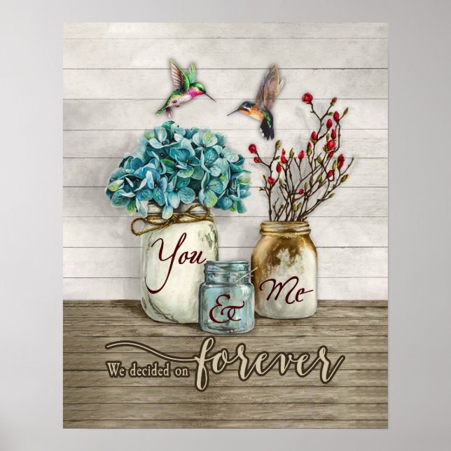 Affiche Nous Avons Décidé De Forever Hummingbird (Devant)