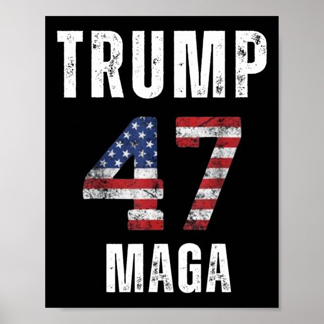 Affiche Nous avons gagné le Jour de l'Inauguration 2025 47 (Devant)