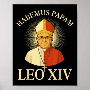 Affiche Nous avons un pape_ Habemus Papam 2025 Vatican Leo