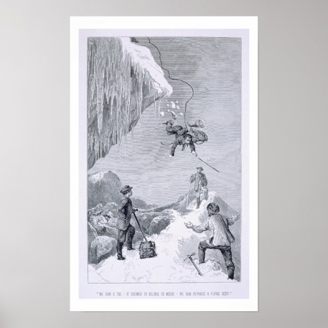 Affiche 'Nous avons vu un orteil - Il semblait appartenir  (Devant)