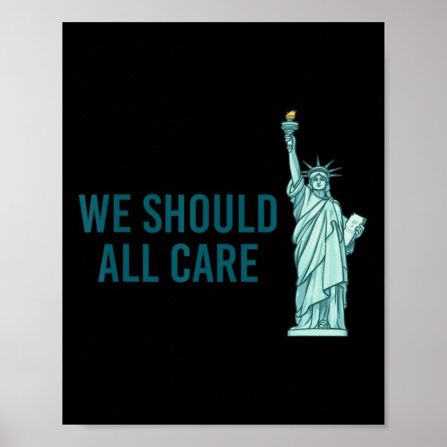 Affiche Nous devrions tous nous en soucier  (Devant)