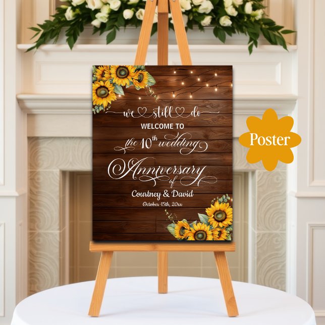 Affiche Nous Faisons Encore 10ème Anniversaire Mariage Lum (Créateur téléchargé)