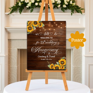Affiche Nous Faisons Encore 25ème Anniversaire Mariage Lum