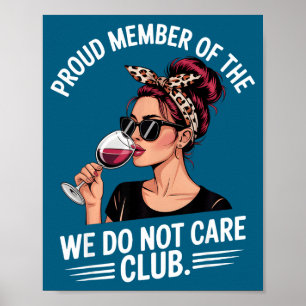 Affiche Nous fiers membres Wdnc Club Pas