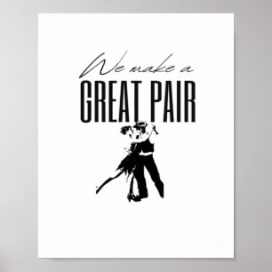 Affiche Nous Formons Un Excellent Couple Mieux Ensemble Am