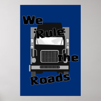 Affiche Nous gouvernons les routes (Semi)