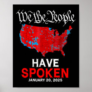 Affiche Nous, Le Peuple, Nous Avons Parlé 20 Janvier 2025 