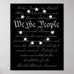 Affiche Nous Le Peuple Préambule Notre Constitution 4 Juil