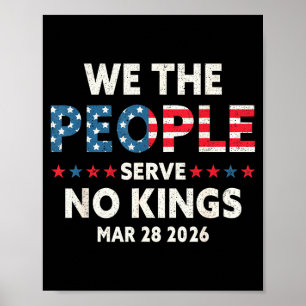 Affiche Nous le peuple servons les rois 28 mars 2026 jour