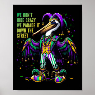Affiche Nous ne cachons pas Crazy Pelikan Costume Enfants