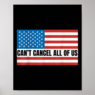 Affiche Nous Ne Pouvons Pas Nous Annuler Tous Us États-Uni