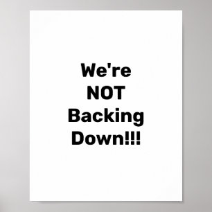Affiche Nous ne sommes pas en train de sauver ! ! !
