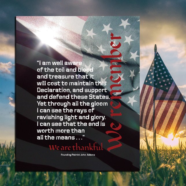 AFFICHE NOUS NOUS RAPPELONS, NOUS SOMMES RECONNAISSANTS (Créateur téléchargé)