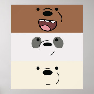 Affiche Nous Ours Nus - Bear Strips