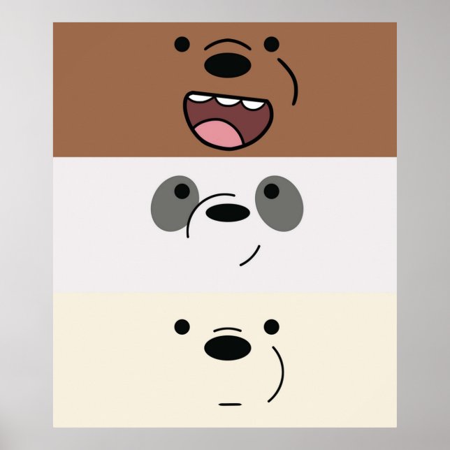 Affiche Nous Ours Nus - Bear Strips (Devant)