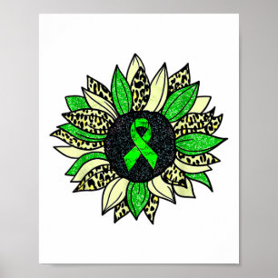 Affiche Nous portons Green Sunflower Sensibilisation aux m