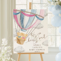 Nous pouvons à peine attendre Jumeaux Baby Shower