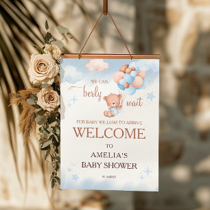 Affiche Nous pouvons à peine attendre Teddy Bear Baby Show