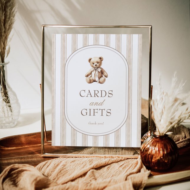 Affiche Nous pouvons attendre Baby shower Cartes et Cadeau (Créateur téléchargé)