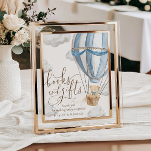 Affiche Nous pouvons attendre des livres et des Baby showe