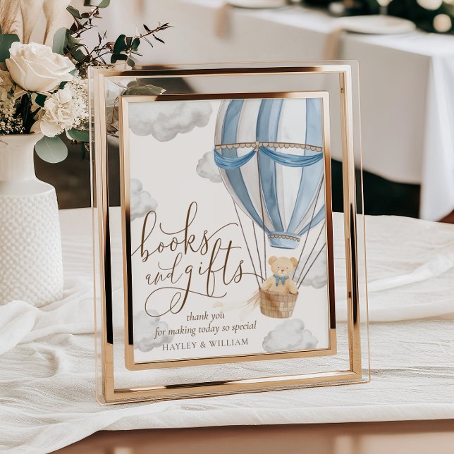 Affiche Nous pouvons attendre des livres et des Baby showe (Créateur téléchargé)