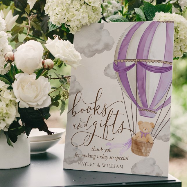 Affiche Nous pouvons attendre des livres et des Baby showe (Créateur téléchargé)