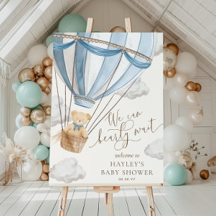 Affiche Nous pouvons attendre le Baby shower