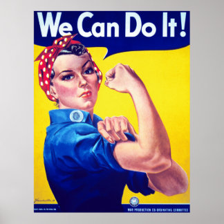 Affiche Nous pouvons le faire Rosie Riveter Extra Grand Po
