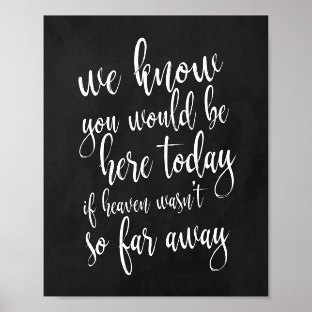 Affiche Nous savons que vous seriez ici aujourd'hui Pannea (Devant)