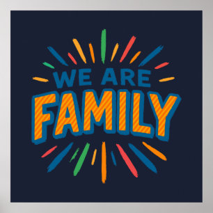 Affiche Nous sommes Famille 1