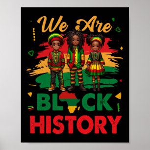 Affiche Nous sommes la carte du Mois de l'histoire des Noi