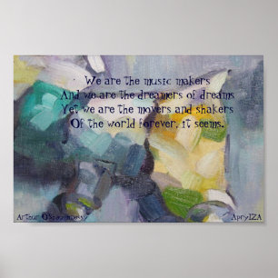 Affiche Nous sommes les rêveurs des rêves