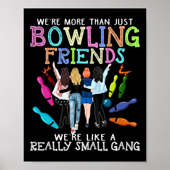 Affiche Nous sommes plus que de simples amis de bowling (Devant)