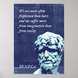 Affiche Nous sommes plus souvent effrayés que blessés