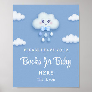 Affiche Nous sommes sur le nuage neuf livres de nuage mign