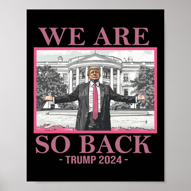 Affiche Nous sommes tellement Byck Trump 2025  (Devant)