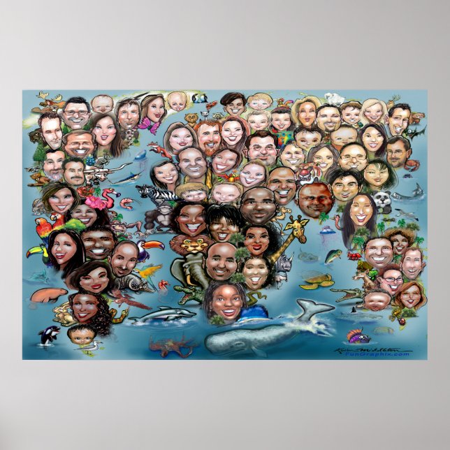 Affiche Nous sommes tous dans ce monde (Devant)