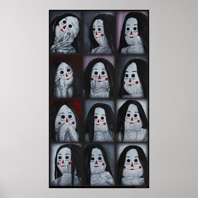 Affiche Nous sommes tous des poupées ici : Douze poupées e (Devant)