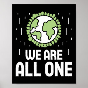 Affiche Nous Sommes Tous Une Protection De l'environnement